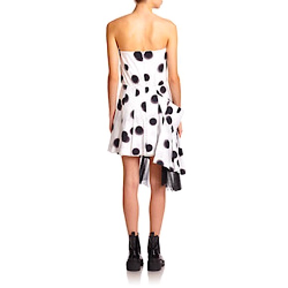 MARC BY MARC JACOBS Blurred Dot stretch-cotton poplin mini dress - Picture 3 of 5